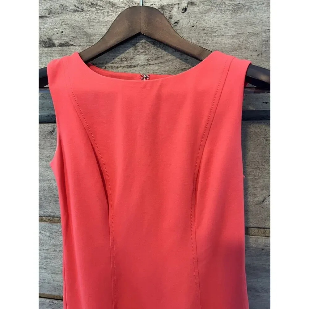 Talbots Dress Knit Stretch Size 4 Petite Career Cocktail Casual - Picture 2 of 10